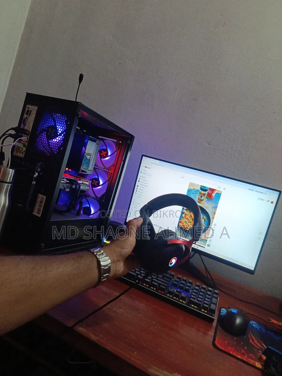 Desktop Computer MSI Model 32GB AMD Ryzen 5 SSD 1T