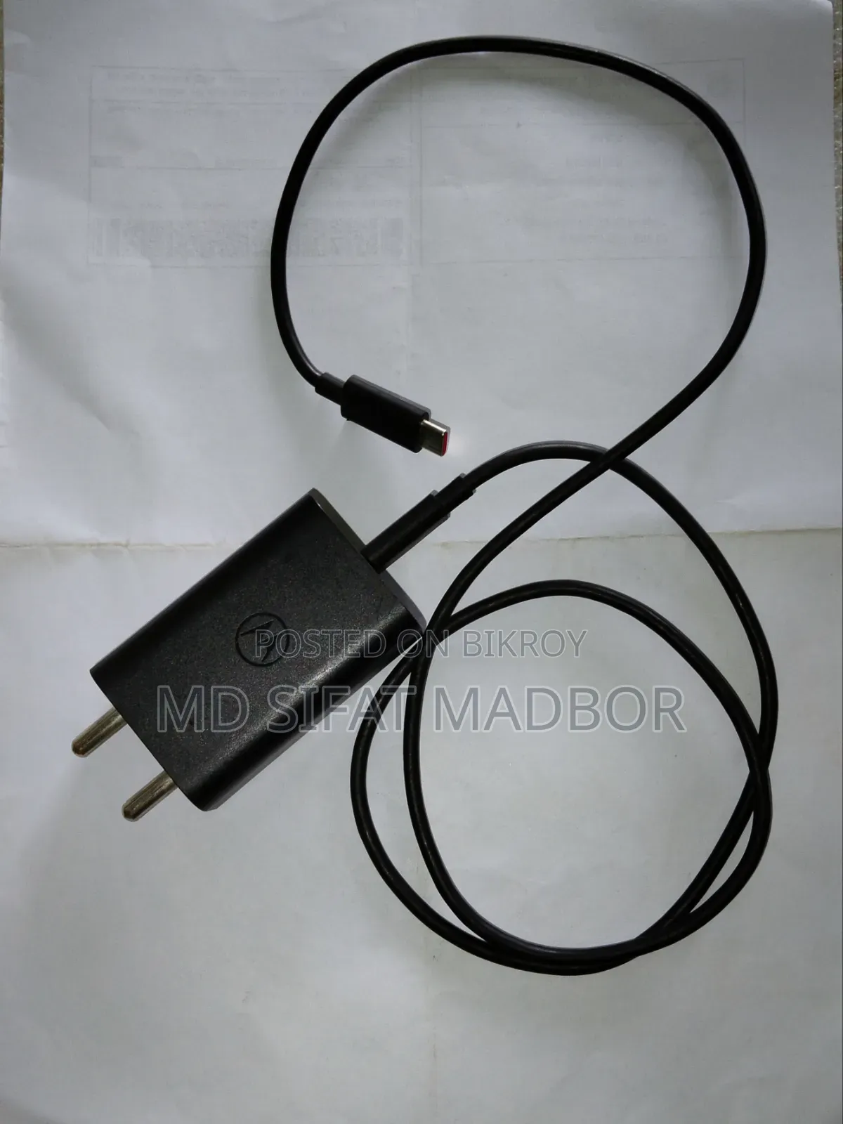 Charger and Back Cover
