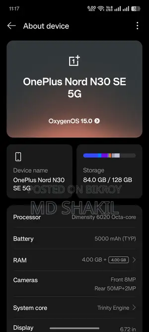 OnePlus 128 GB Green