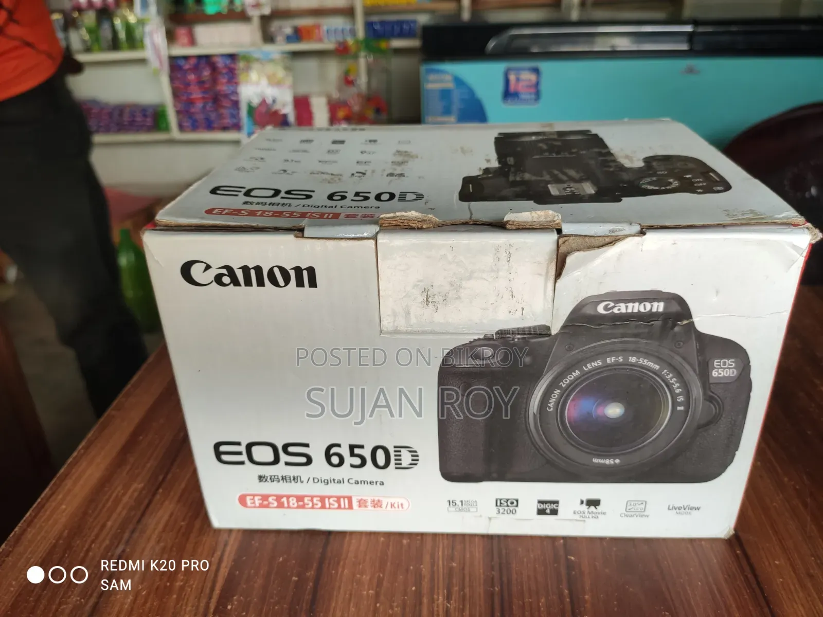 Canon Eos 650 D