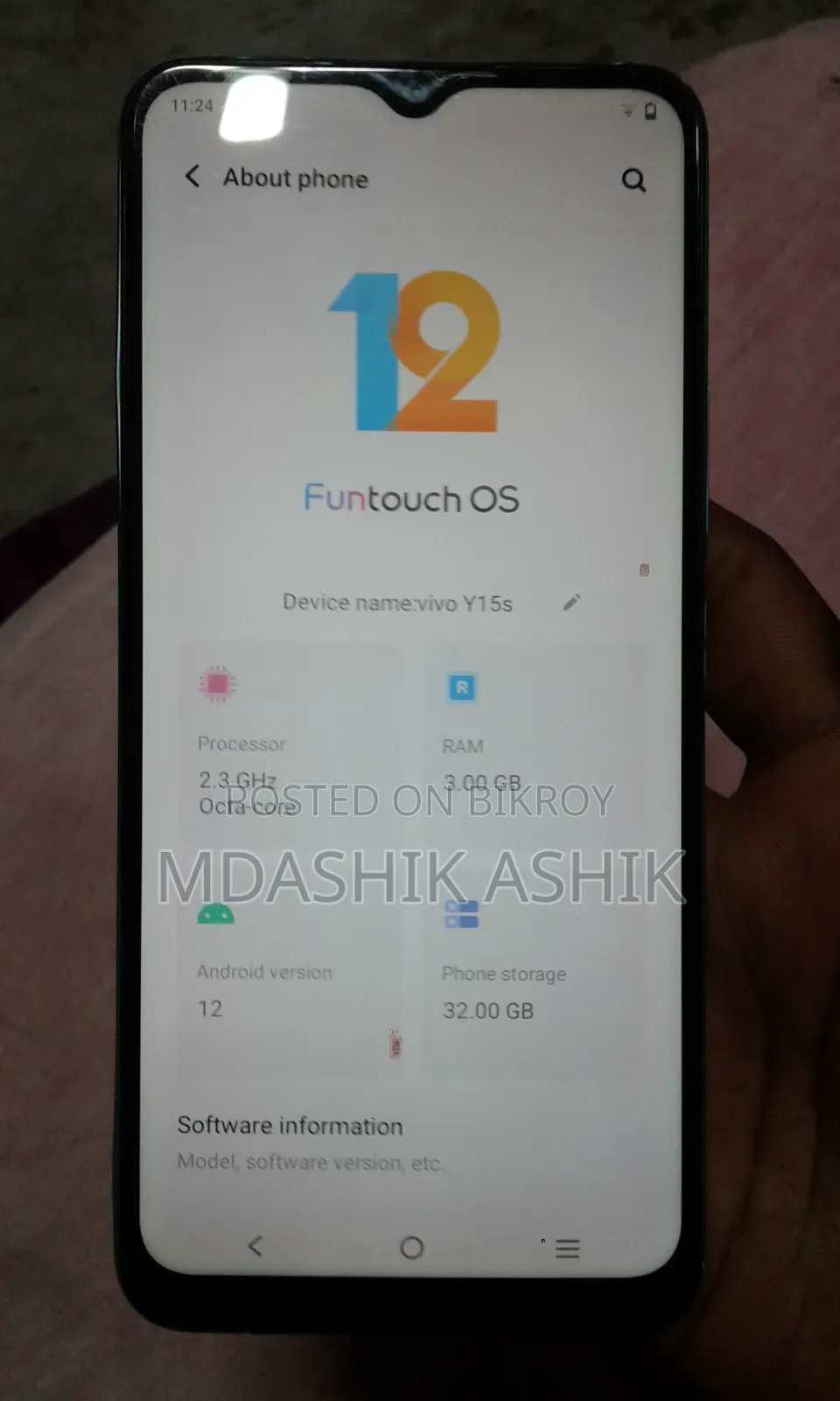 Vivo Y15s 32 GB Green