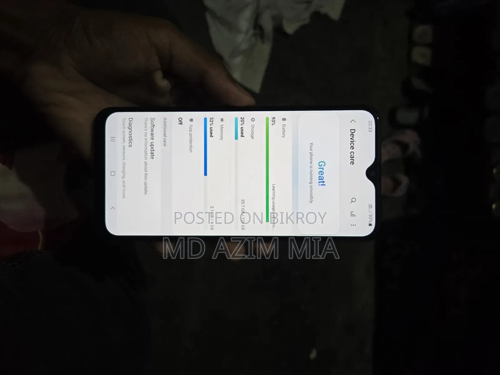 Samsung Galaxy A30s 128 GB Blue