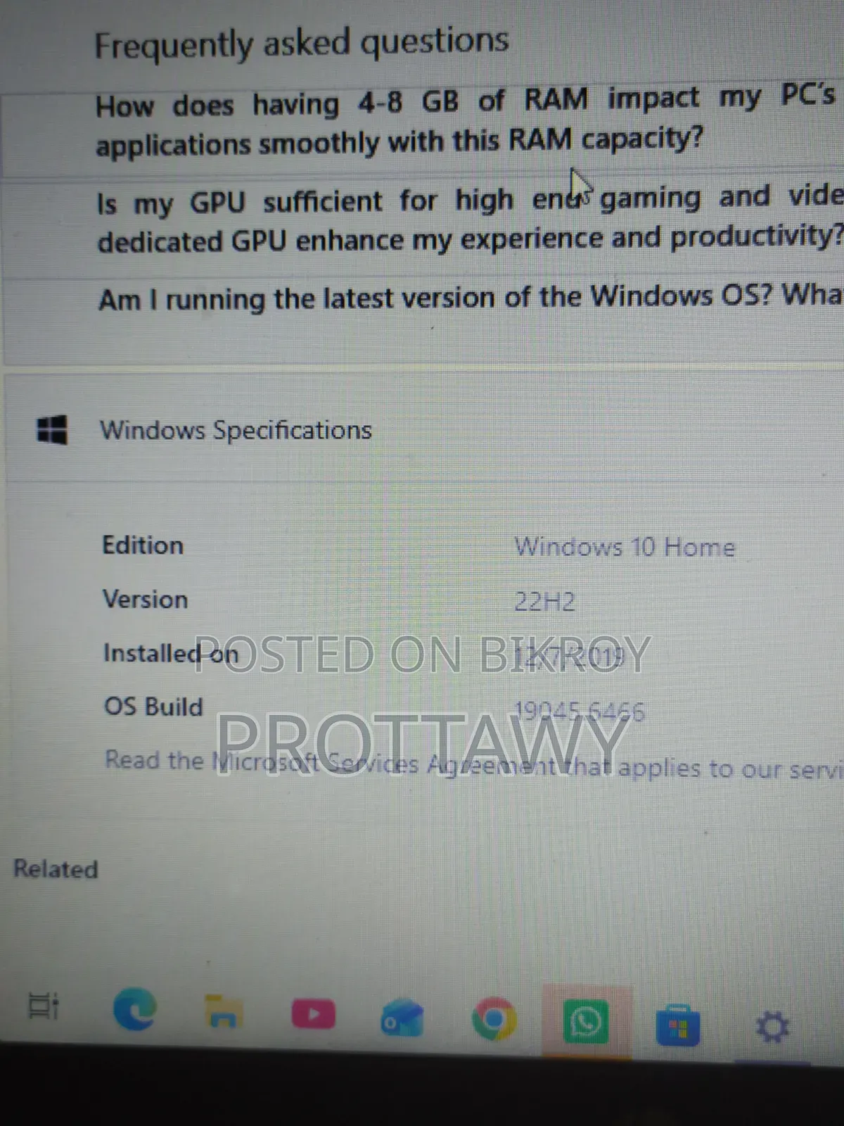 Laptop HP 4GB AMD Ryzen 3 HDD+SSD 1TB