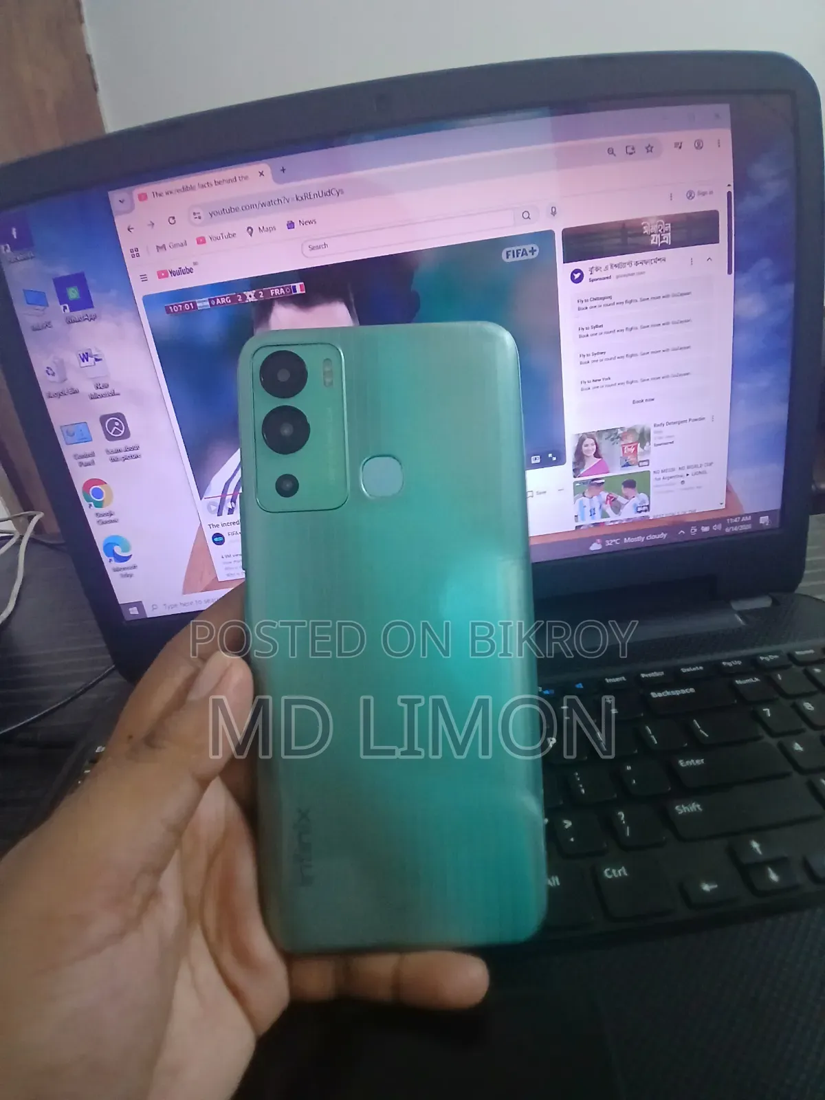 Infinix Hot 12i 64 GB Blue