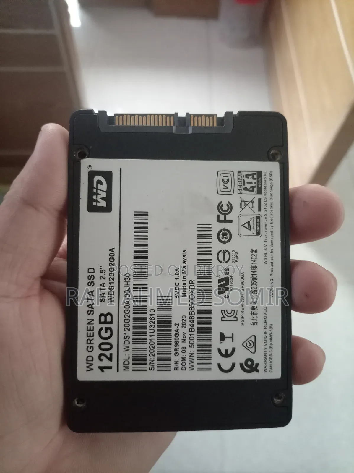 Wd Green Ssd 120gb Used
