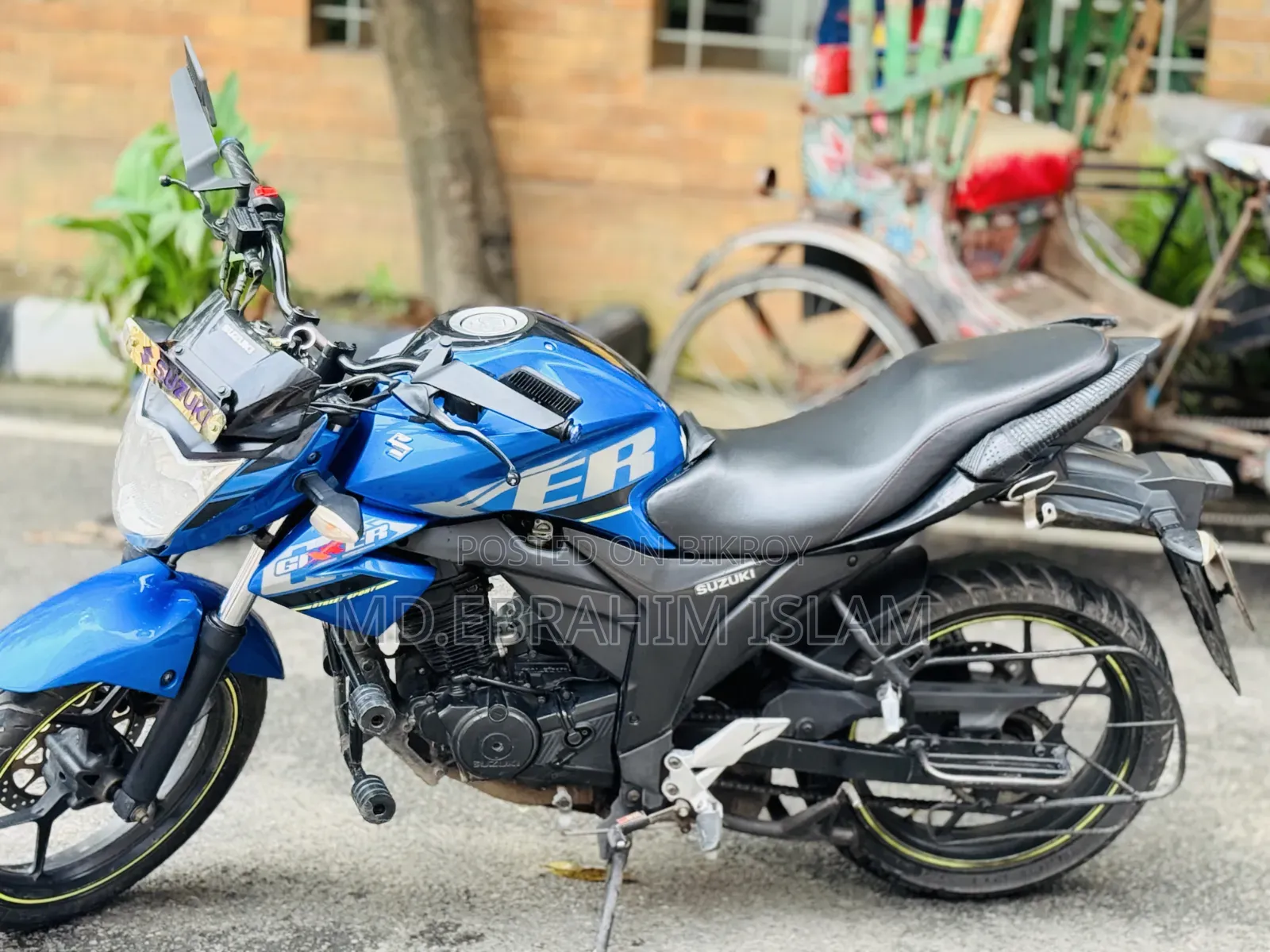 Suzuki Gixxer Monotone 2019 Blue