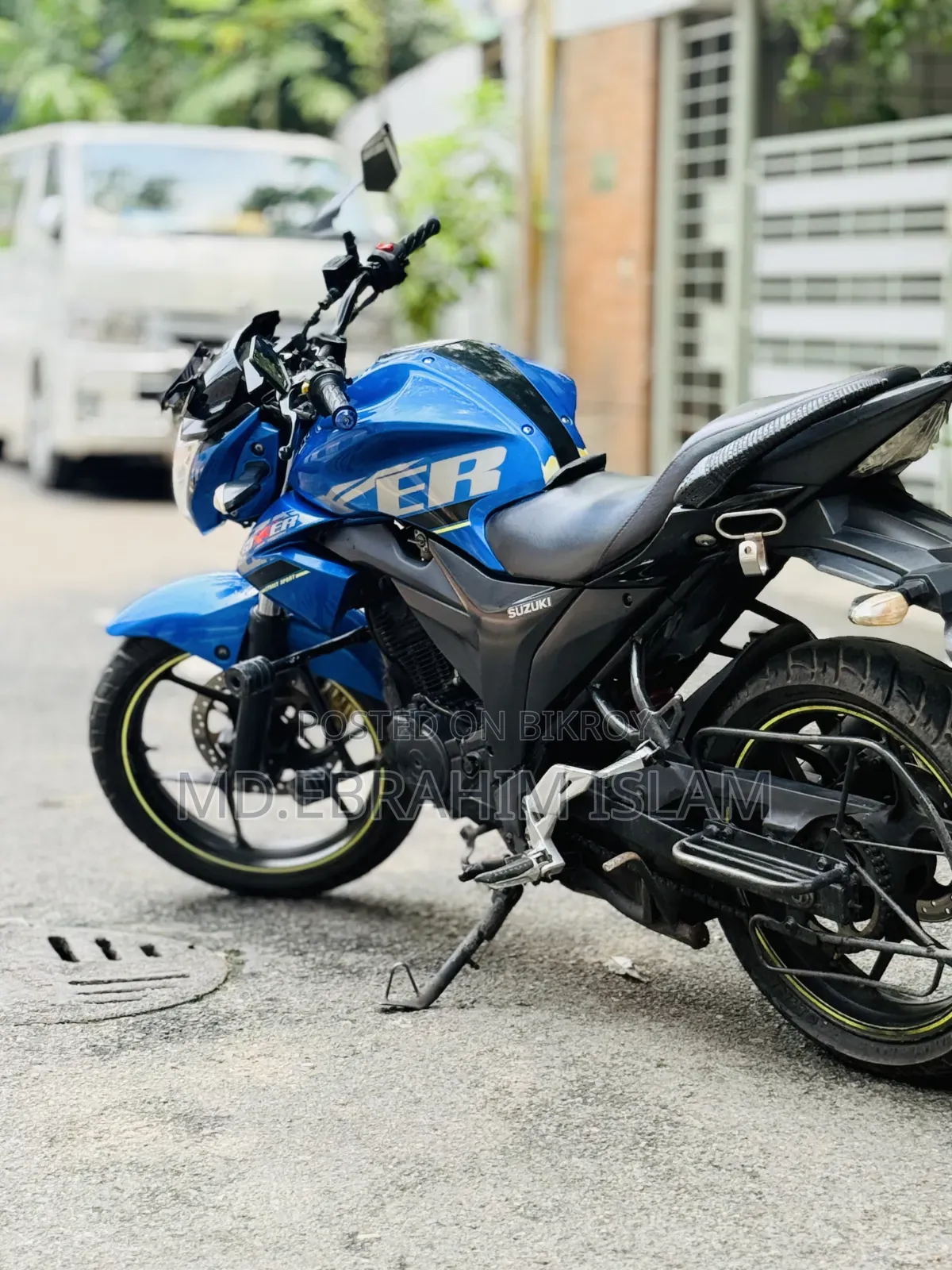 Suzuki Gixxer Monotone 2019 Blue