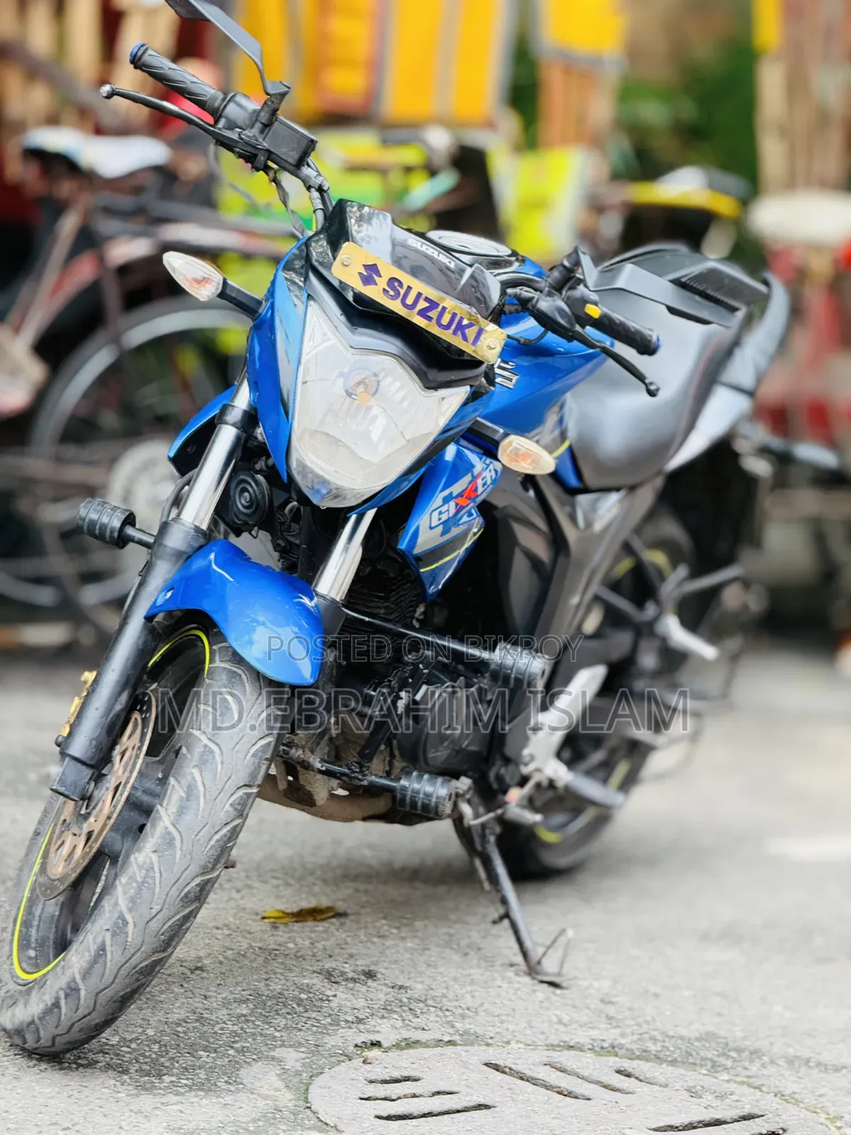Suzuki Gixxer Monotone 2019 Blue