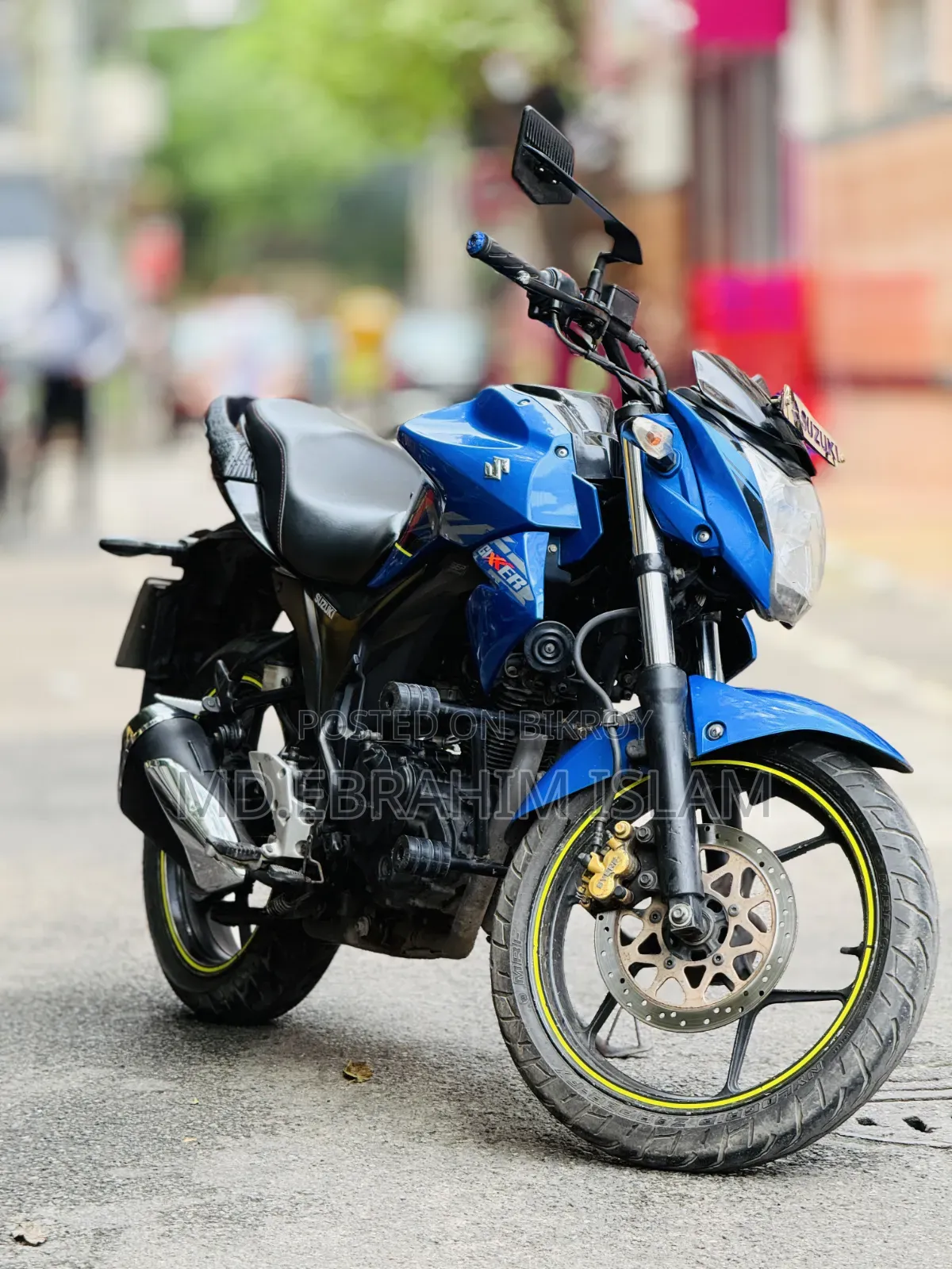 Suzuki Gixxer Monotone 2019 Blue