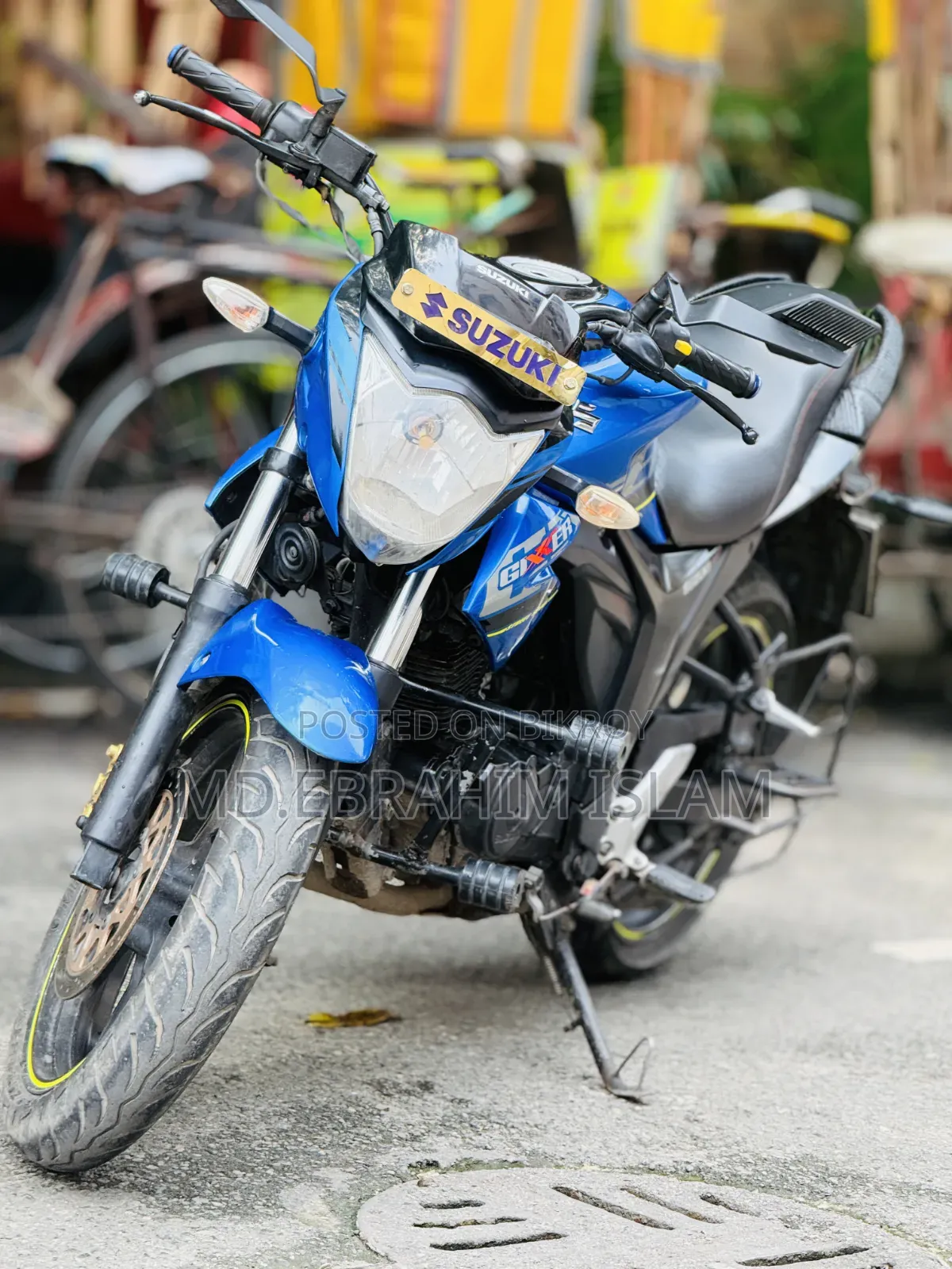 Suzuki Gixxer Monotone 2019 Blue