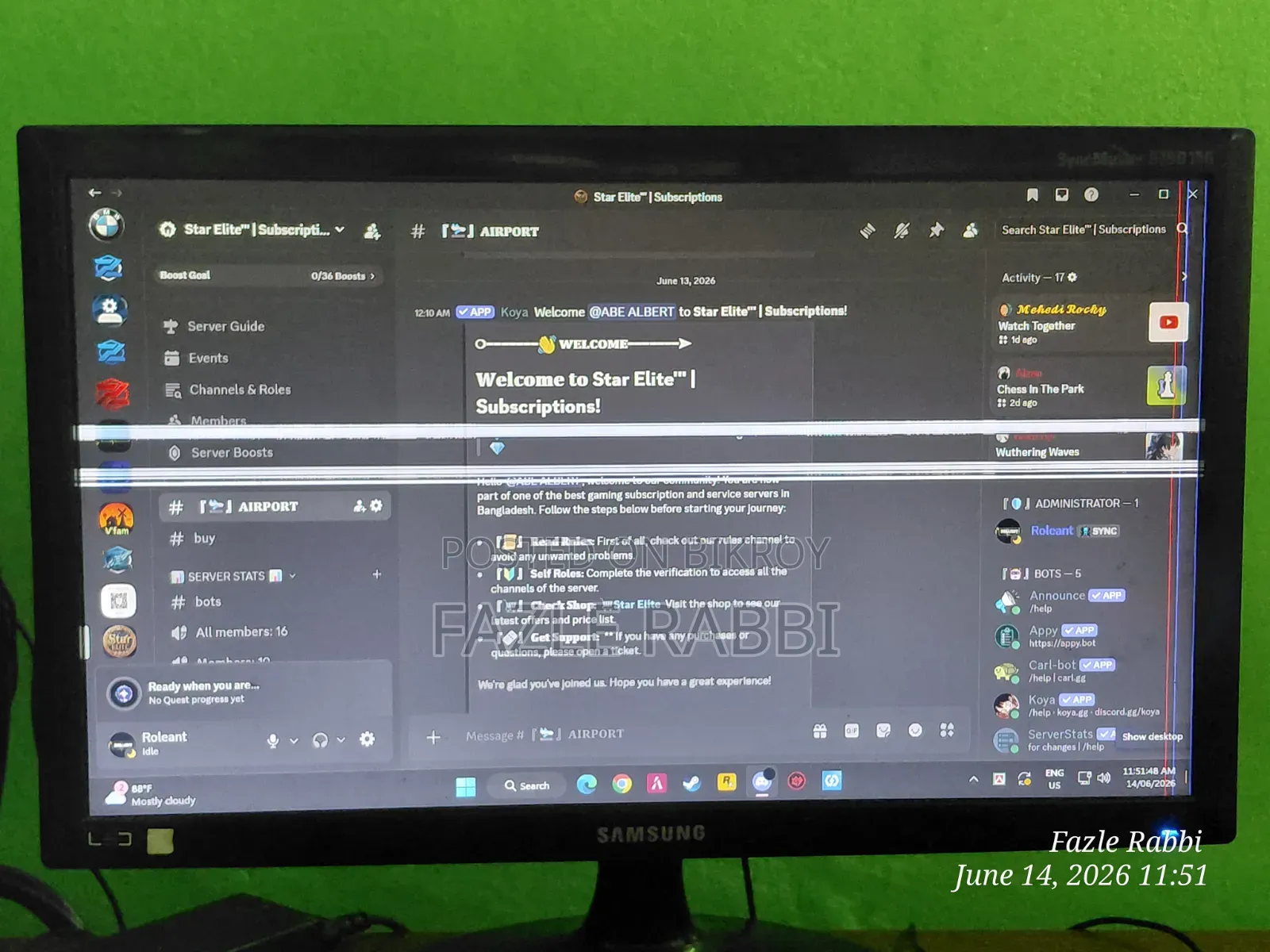 Samsung Monitor
