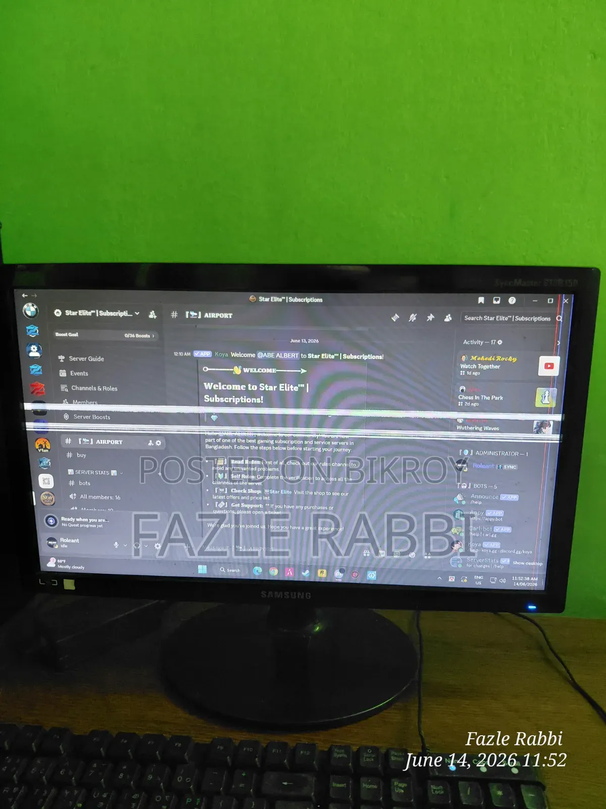 Samsung Monitor