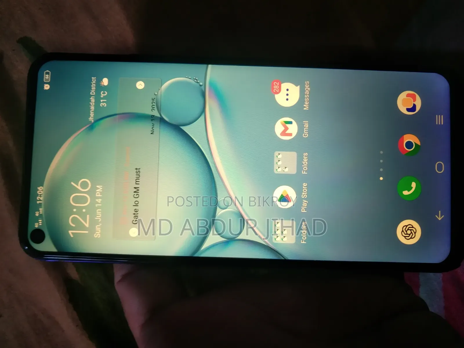 Vivo Y50 128 GB Blue