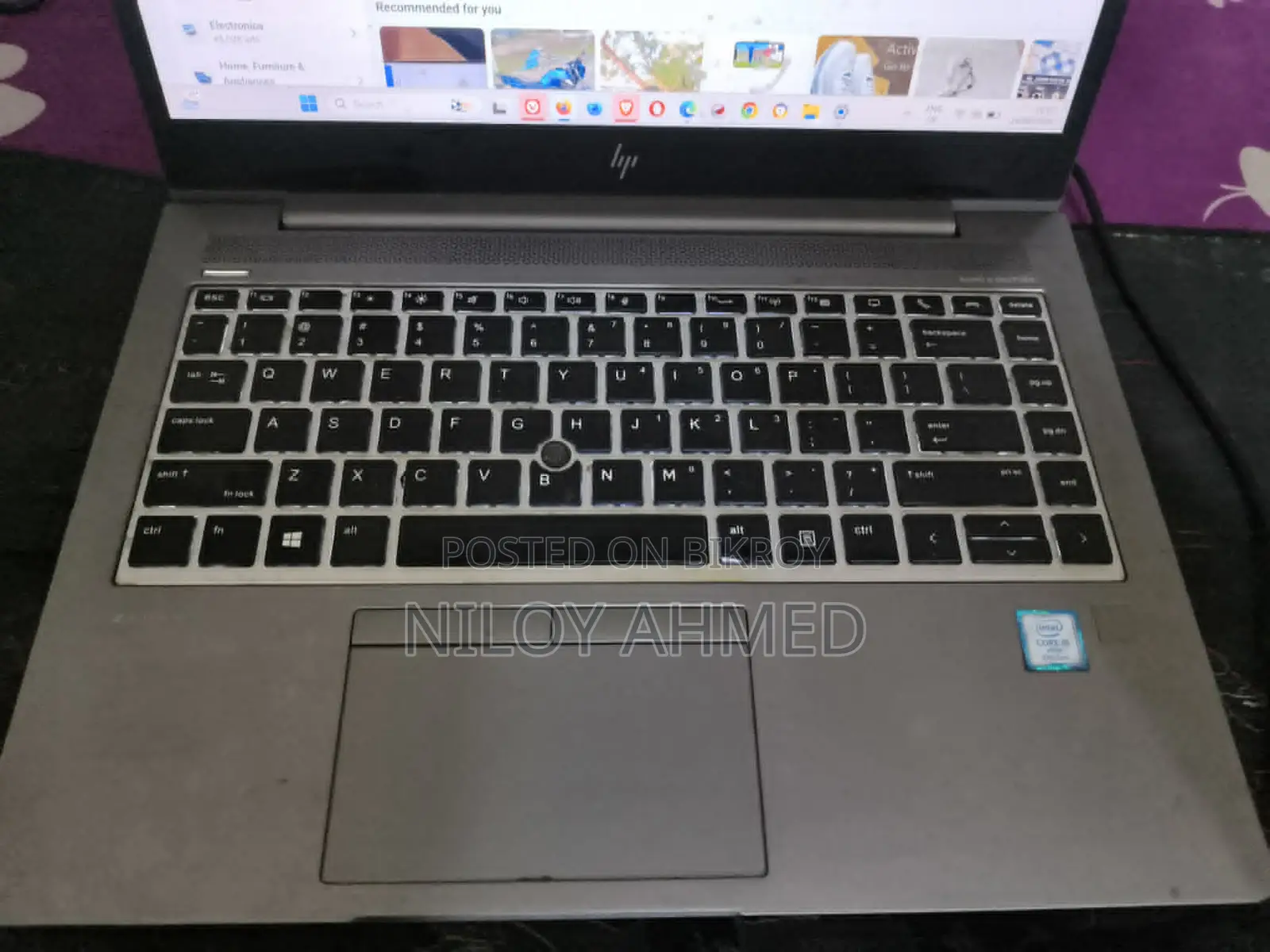 Laptop HP ZBook 14u G5 8GB Intel Core I5 SSD 256GB