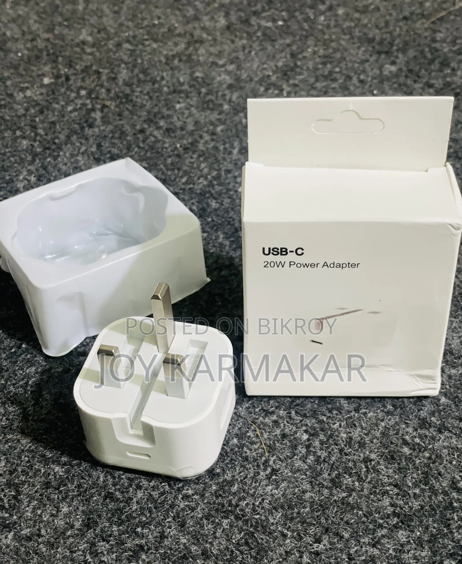 Apple USB-C 20W Power Adapter - Original, Fast