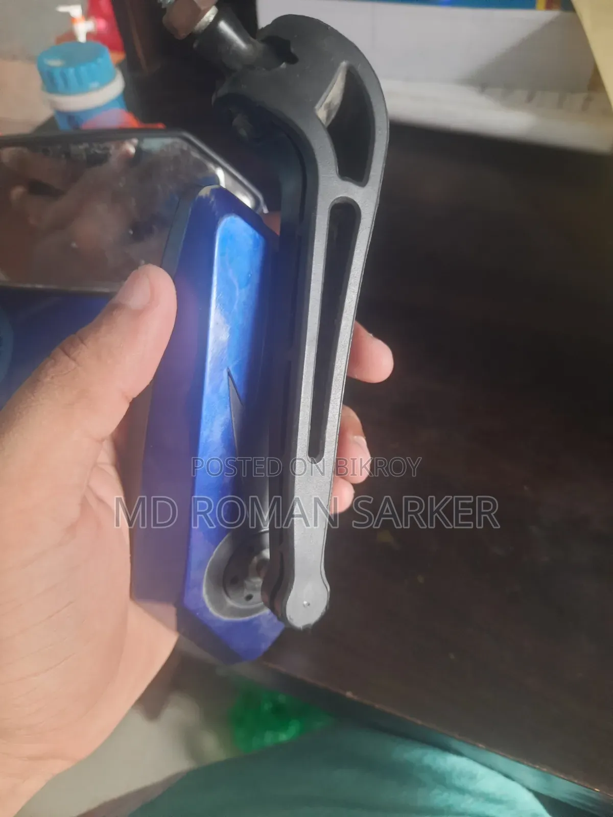 Modified Looking Glass For Bike
