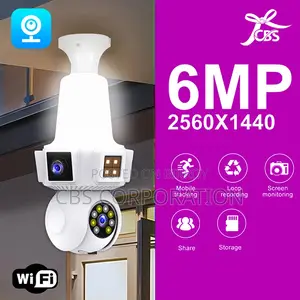 CBS WiFi IP Smart HD Multipool Light Bulb Camera (Model: E27-3)