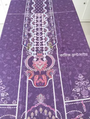 Zetee Zam Zam Digital Print Swiss Lawn 3 Piece Unstitched Dress