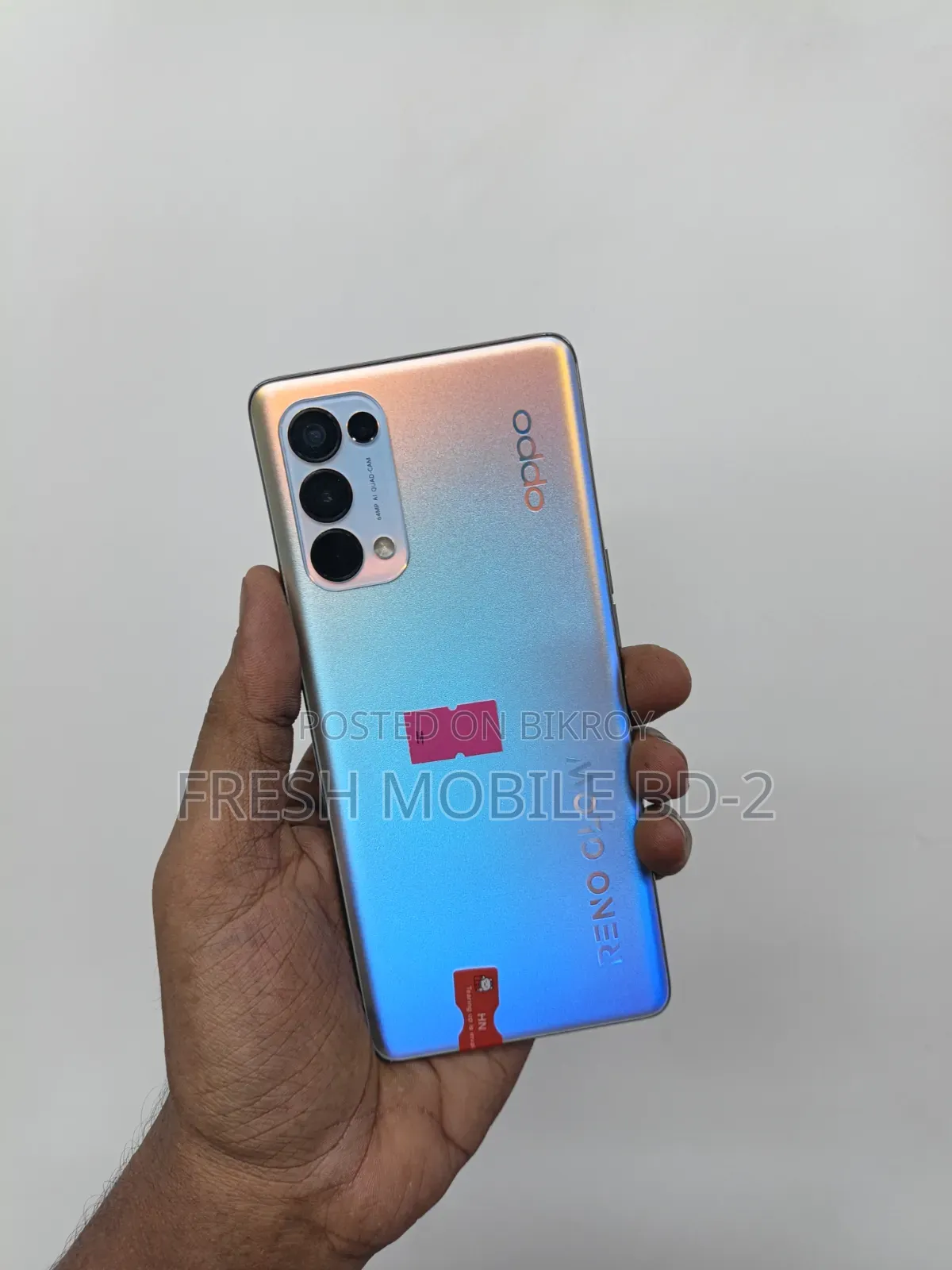 ওপ্পো রেনো৫ প্রো ৫জি ২৫৬ জিবি ব্রোঞ্জ
