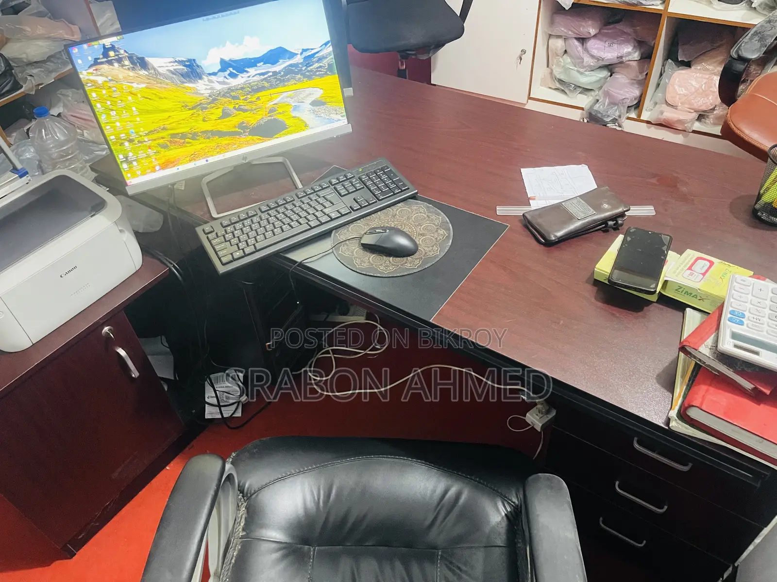 Office Table and Chair for Sale