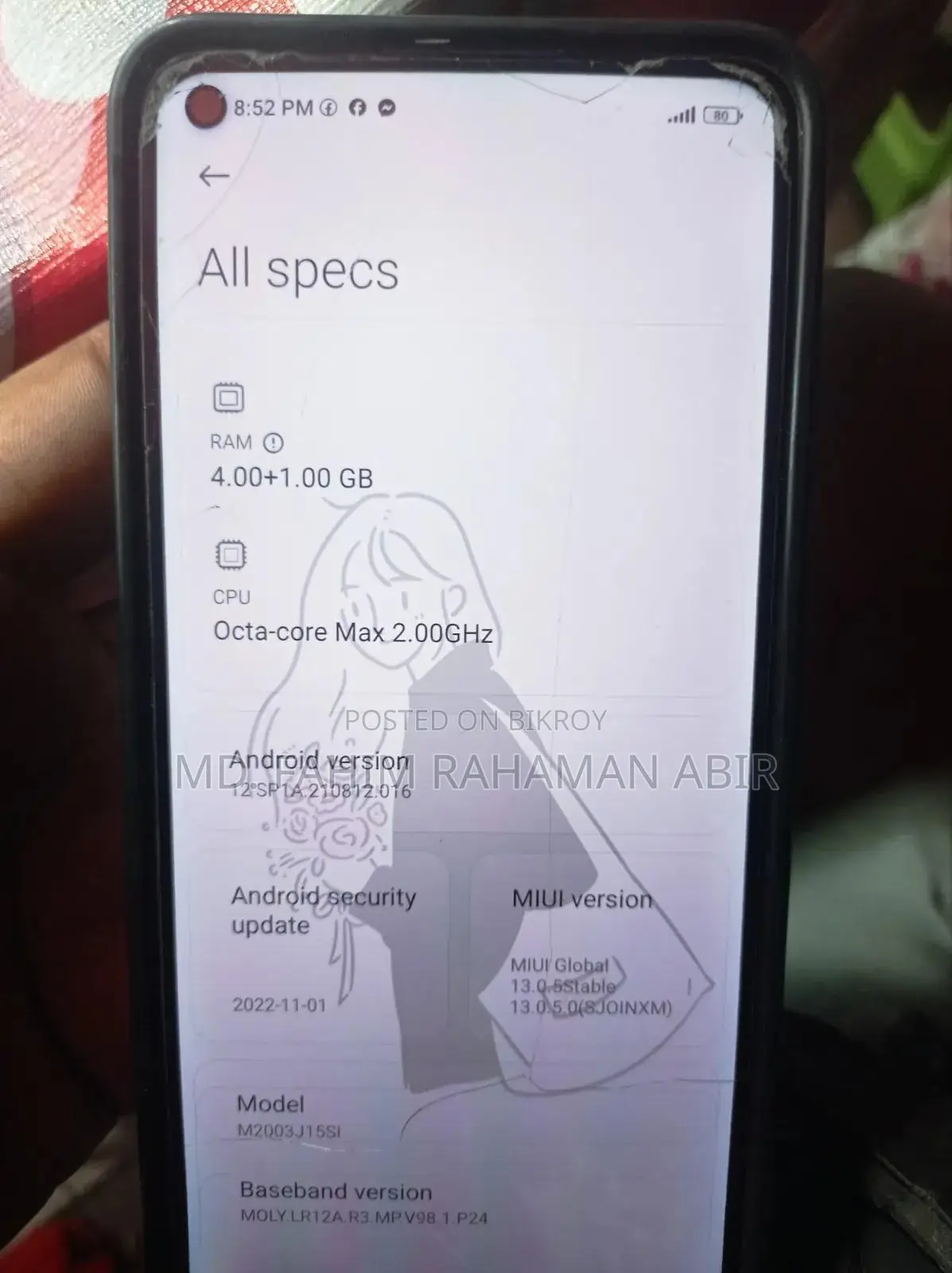 Xiaomi Redmi Note 9 64 GB Blue