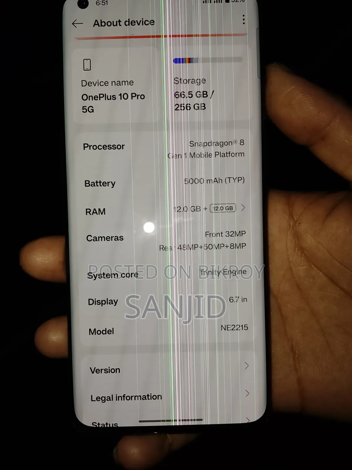 OnePlus 10 Pro 256 GB Purple