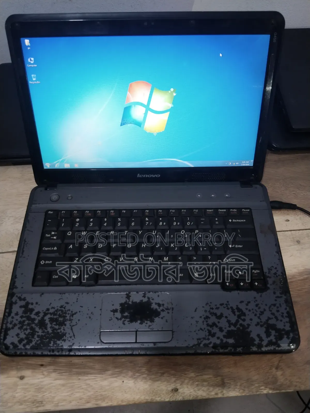 Laptop Lenovo 2GB Intel Pentium HDD+SSD 320GB