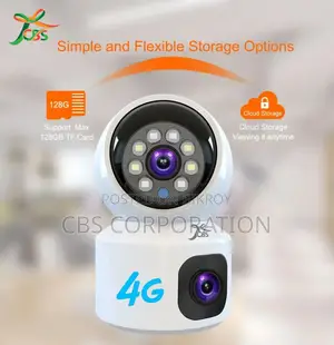 CBS V380pro 4G SIM Support Dual Lens Smart IP Doll Camera