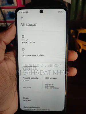 Xiaomi Redmi Note 10 Pro Max 128 GB Gray