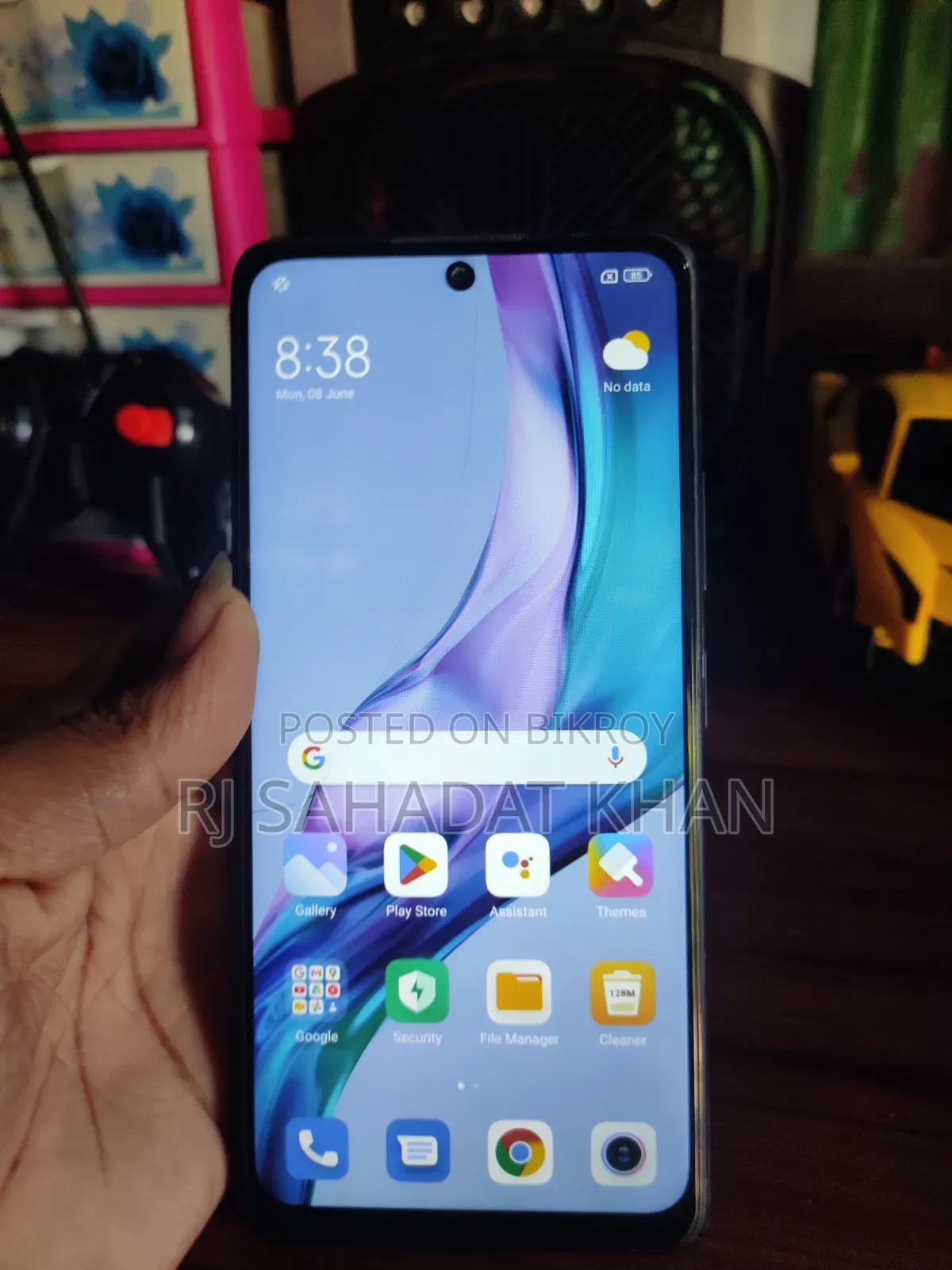 Xiaomi Redmi Note 10 Pro Max 128 GB Gray