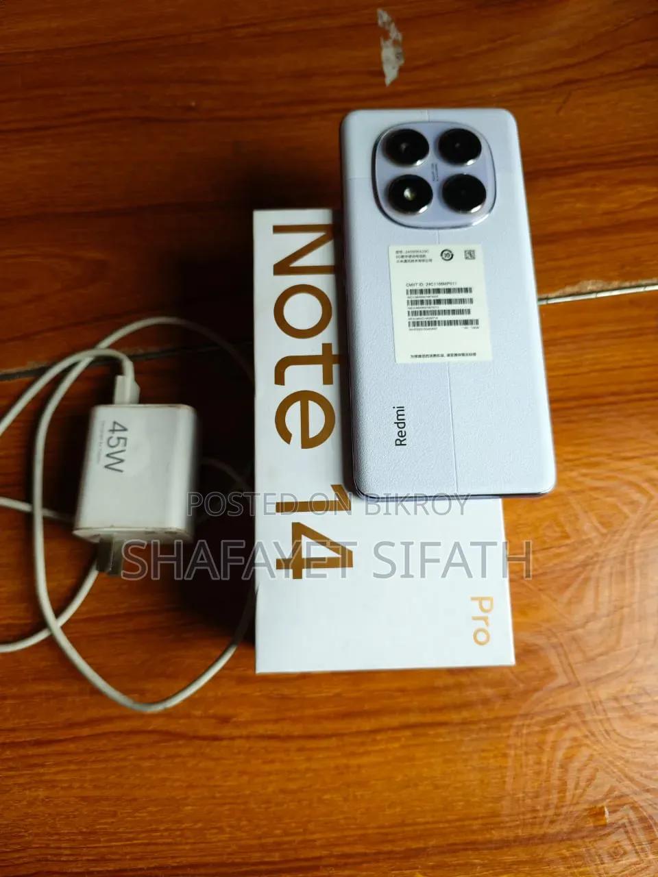 Xiaomi Redmi Note 14 Pro 5G 256 GB Purple