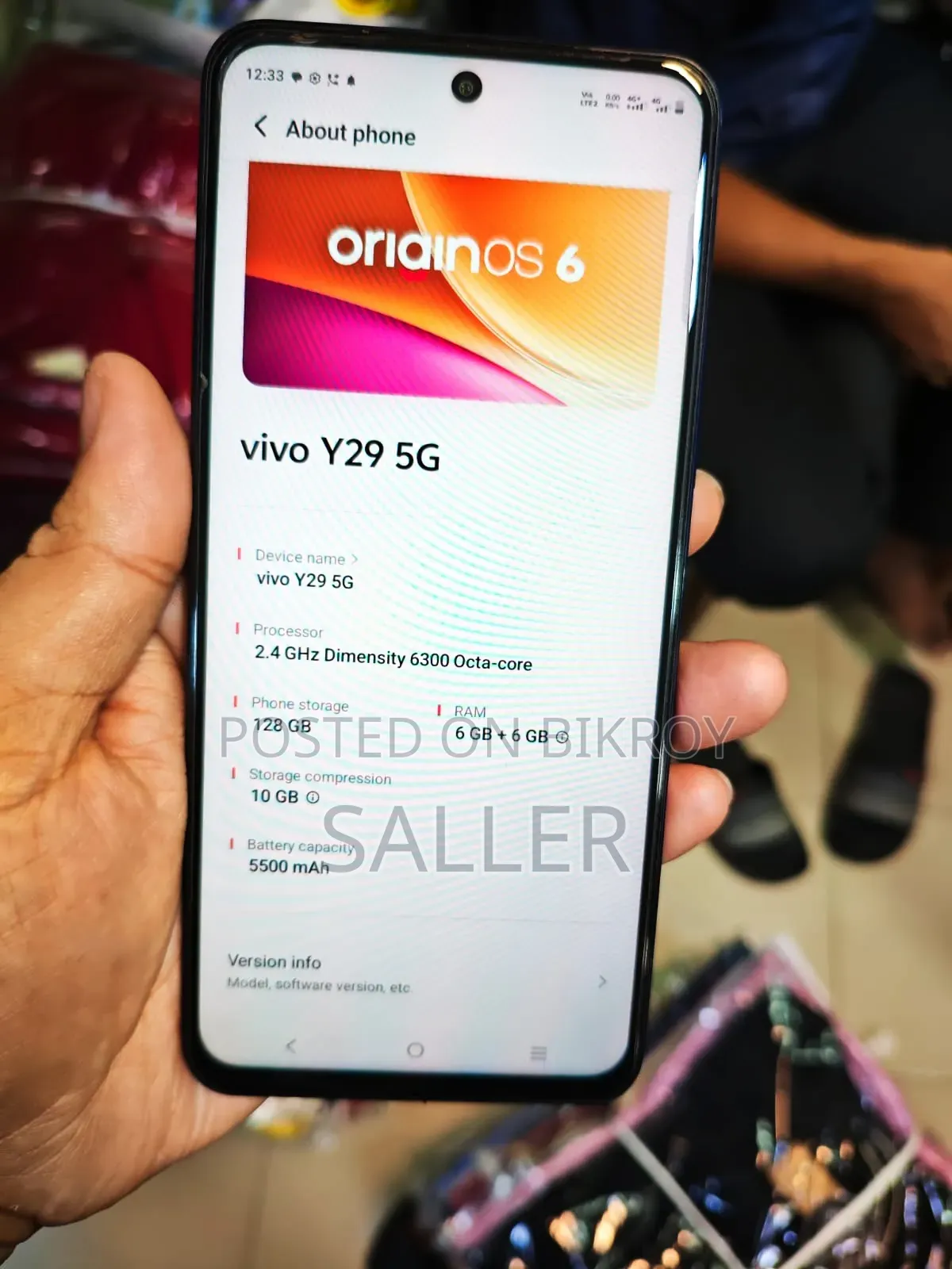 Vivo Y29 128 GB Blue