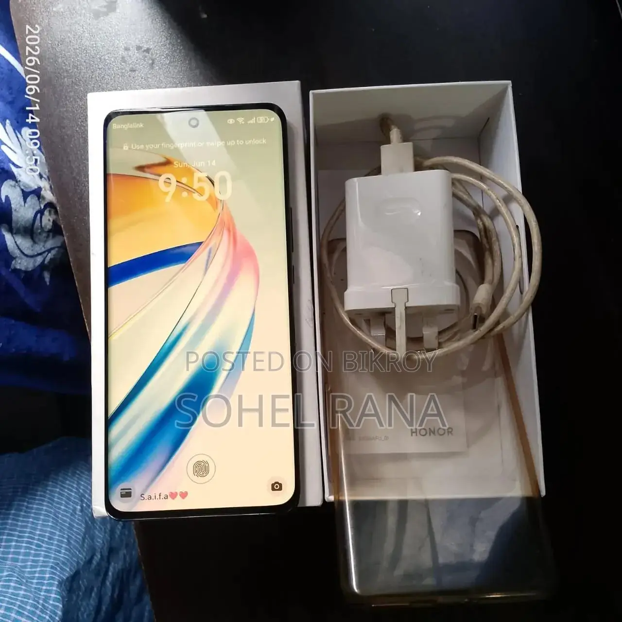 Honor X9b 5G 256 GB Black