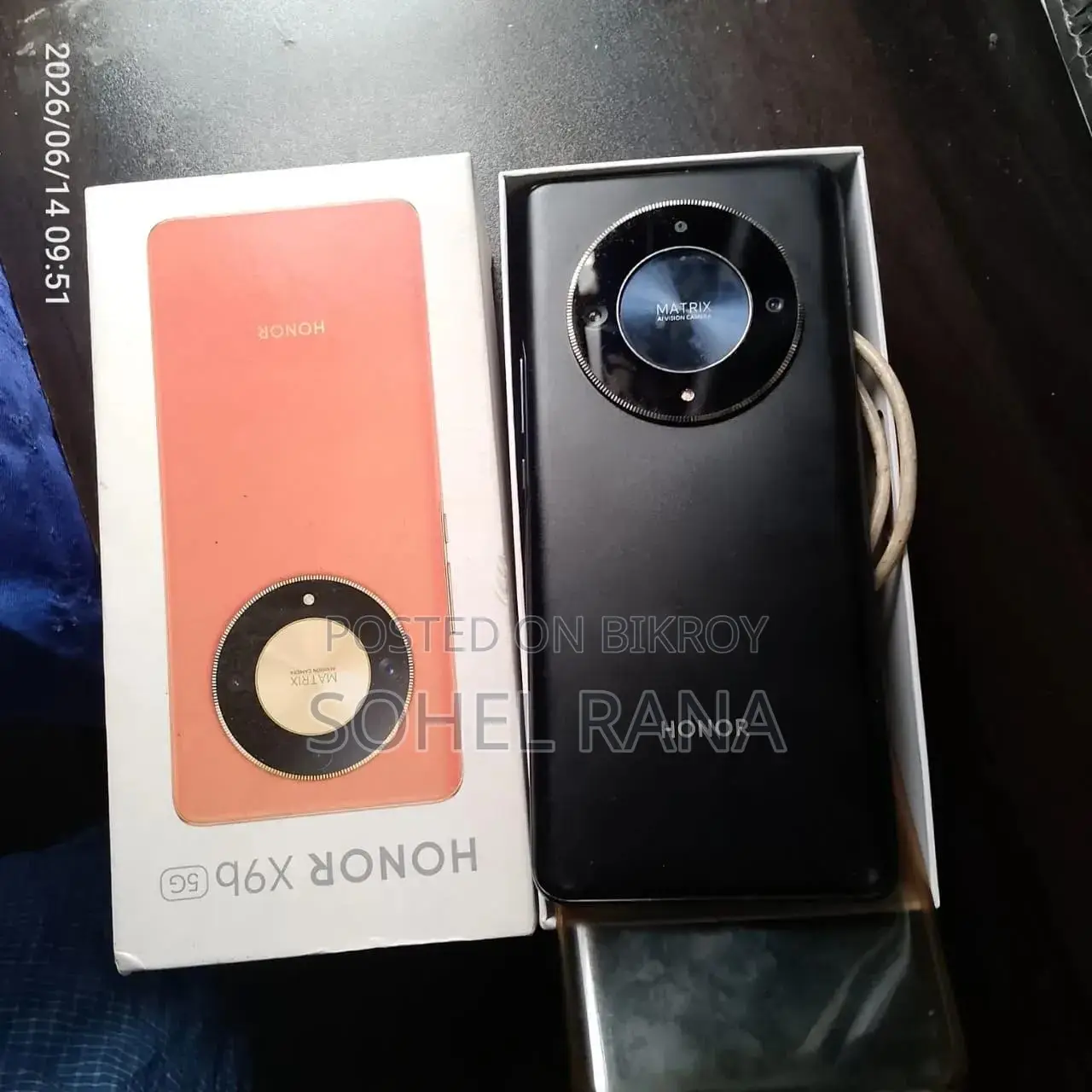 Honor X9b 5G 256 GB Black