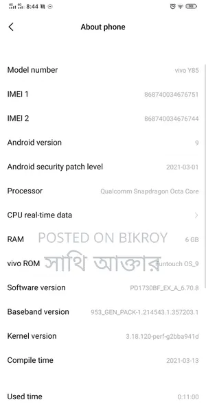 Vivo 128 GB Black