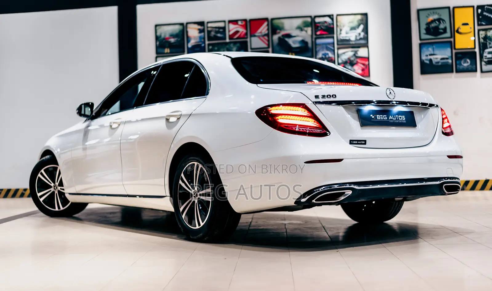 Mercedes-Benz E200 2016 White