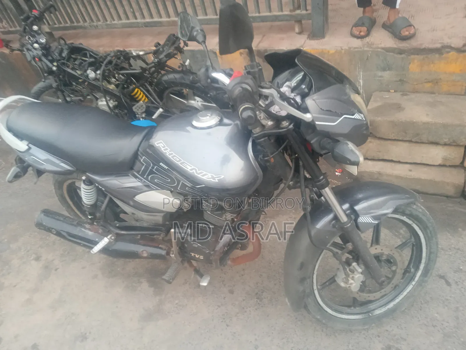 TVS Raider 125 2013 Gray