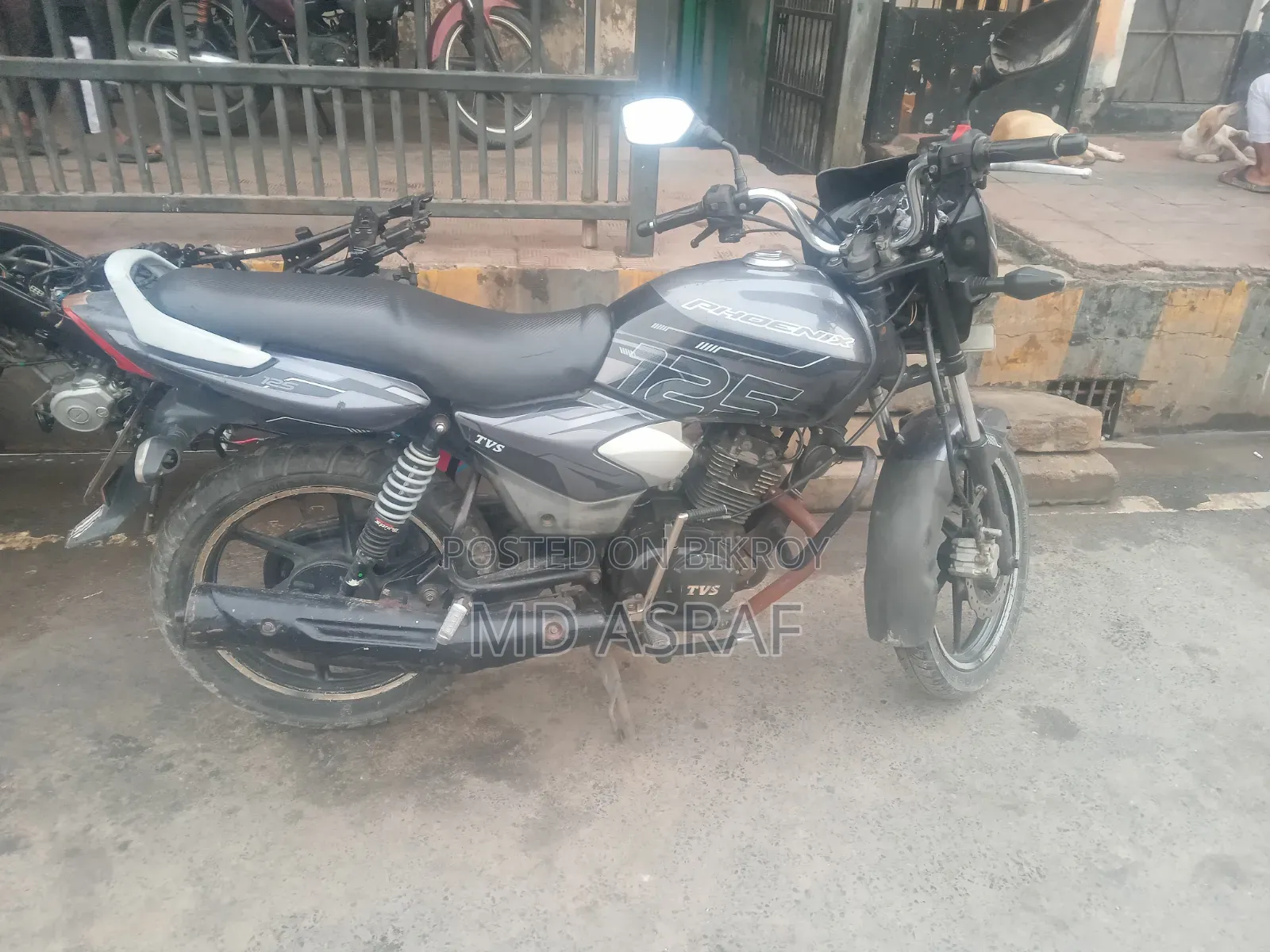 TVS Raider 125 2013 Gray