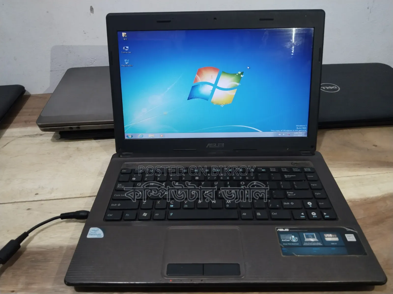 Laptop Asus 4GB Intel Pentium HDD 500GB