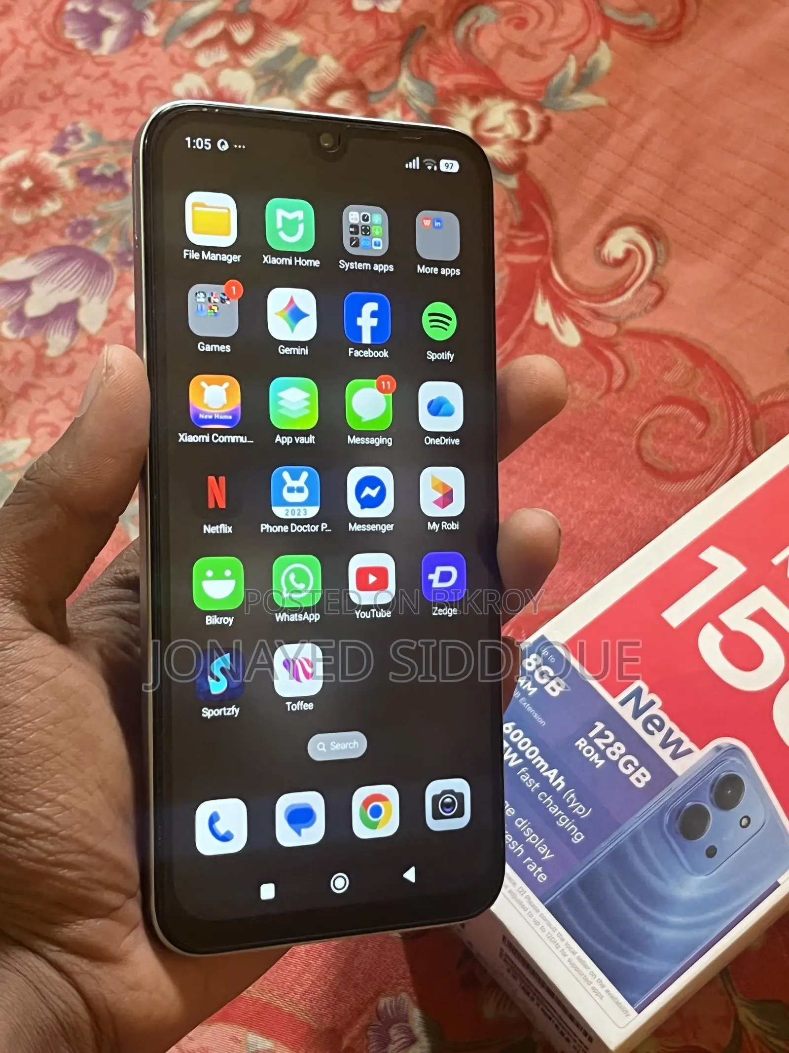 Xiaomi Redmi 15C 4G 128 GB Blue