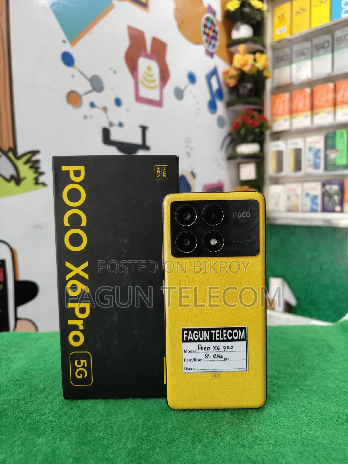 Xiaomi Poco X6 Pro 256 GB Yellow