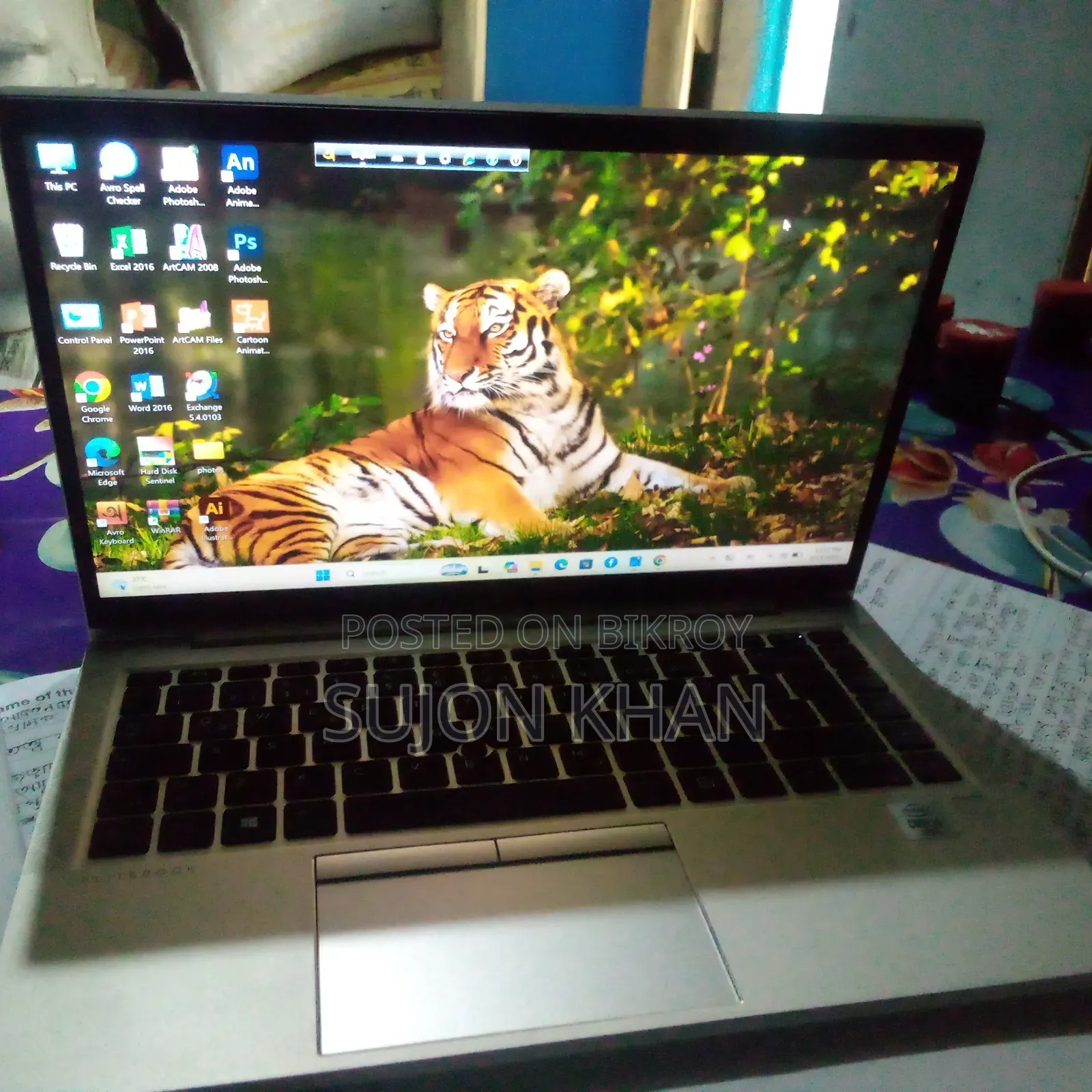 Laptop HP EliteBook 840 G8 8GB Intel Core I5 SSD 256GB