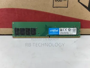 Crucial 8gb Ddr4 Desktop Ram (Used)