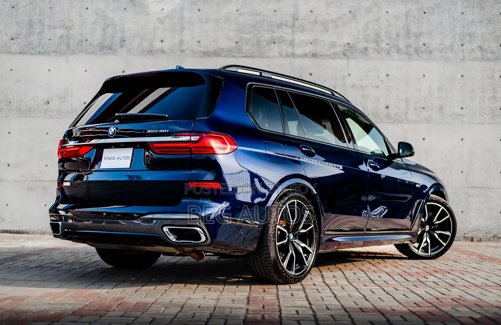 BMW X7 xDrive40i 2022 Blue
