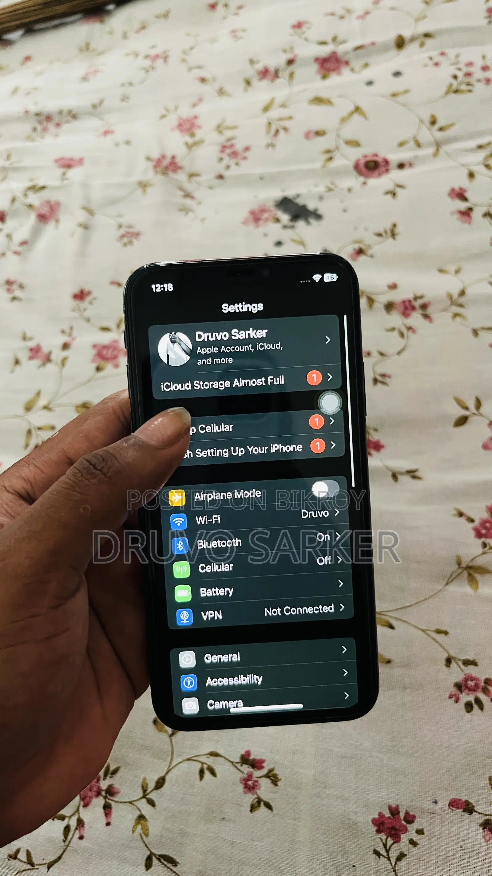 Apple iPhone XS 64 GB Black
