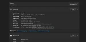 Desktop Computer Gigabyte GB-BACE-3000 16GB AMD Ryzen 7 HDD 512GB