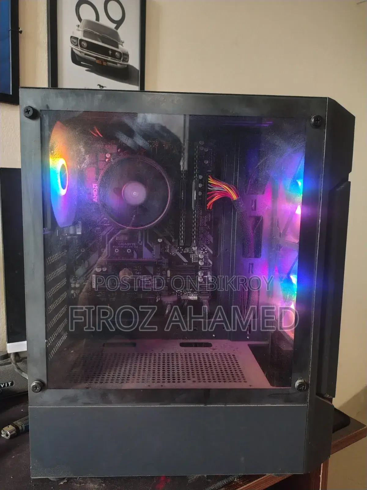 Desktop Computer Gigabyte GB-BACE-3000 16GB AMD Ryzen 7 HDD 512GB