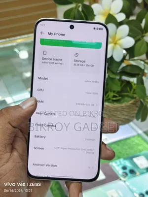 Infinix Hot 60 Pro+ 256 GB Silver