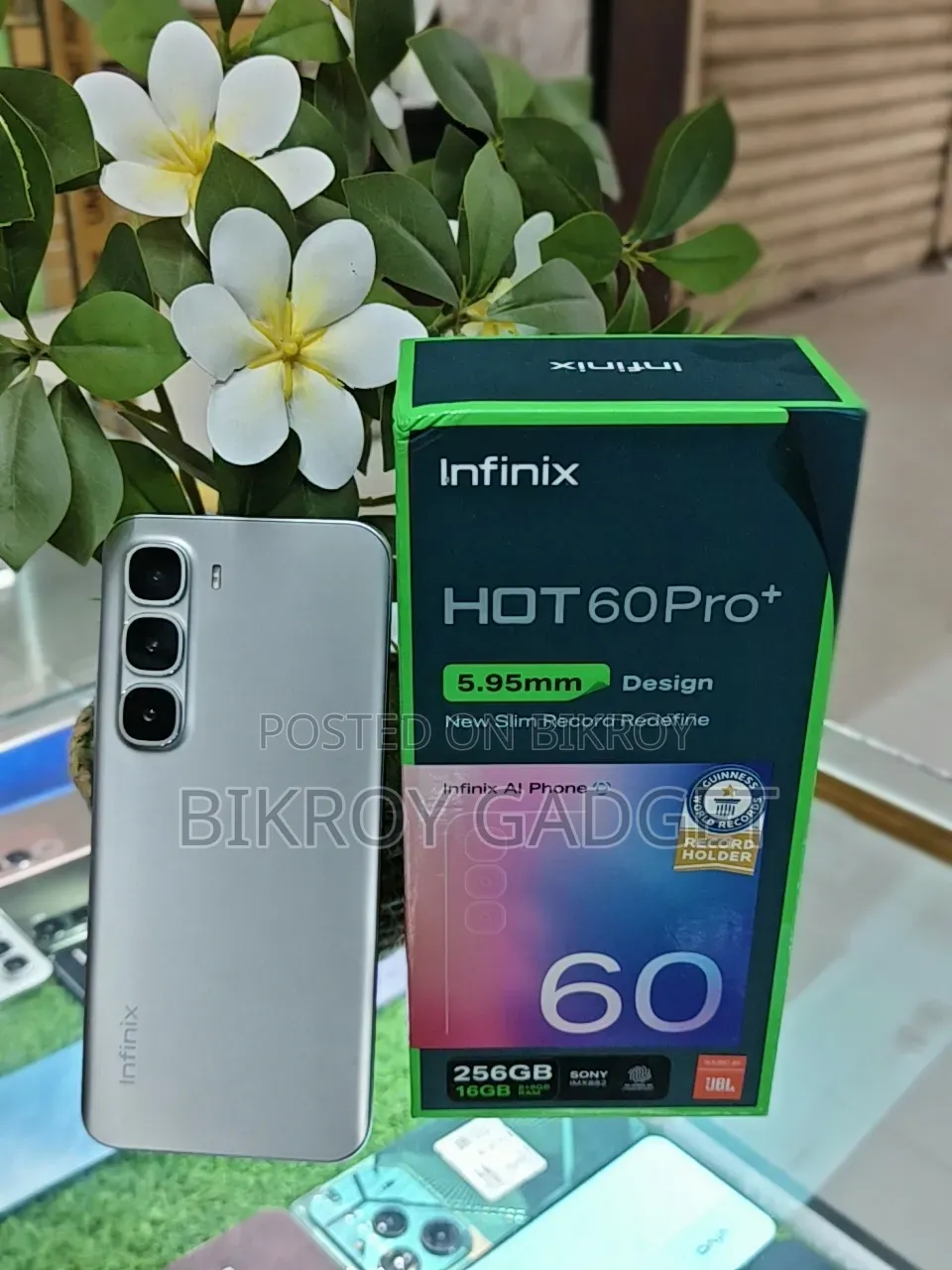 Infinix Hot 60 Pro+ 256 GB Silver