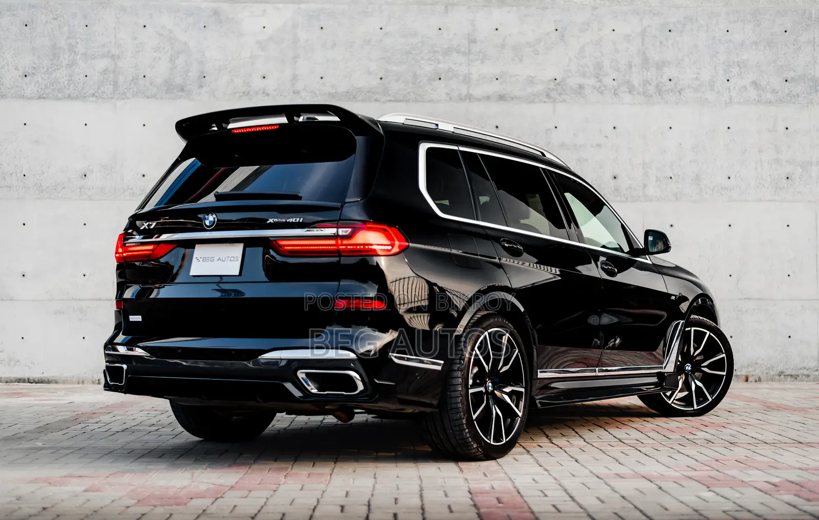BMW X7 xDrive40i 2022 Black